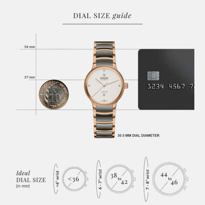 Centrix Unisex Automatic White Dial Analog Stainless Steel Watch R30019722