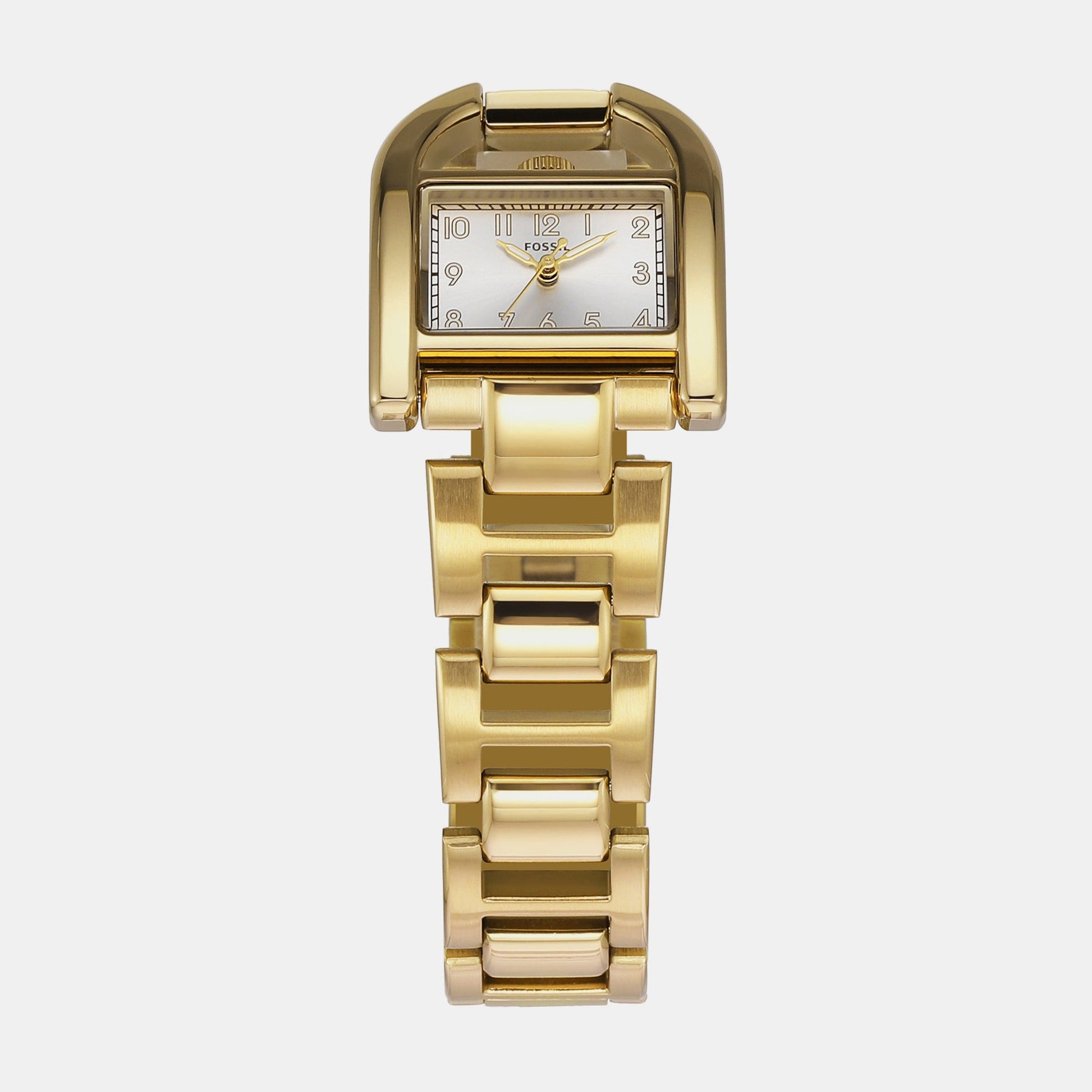 Harwell Women Quartz Silver Dial Analog Stainless Steel Watch ES5327