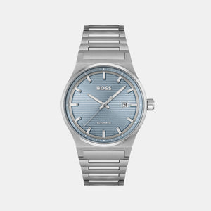 Candor Men Quartz Blue Dial Analog Stainless Steel Watch 1514118