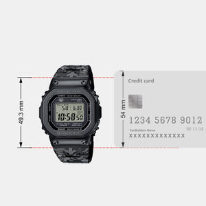 G-Shock Men Quartz Black Dial Digital Silicone Watch G1321