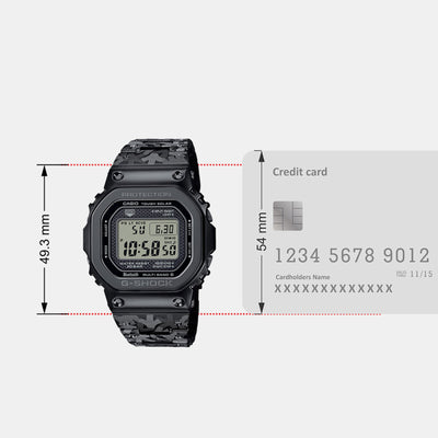 G-Shock Men Quartz Black Dial Digital Silicone Watch G1321