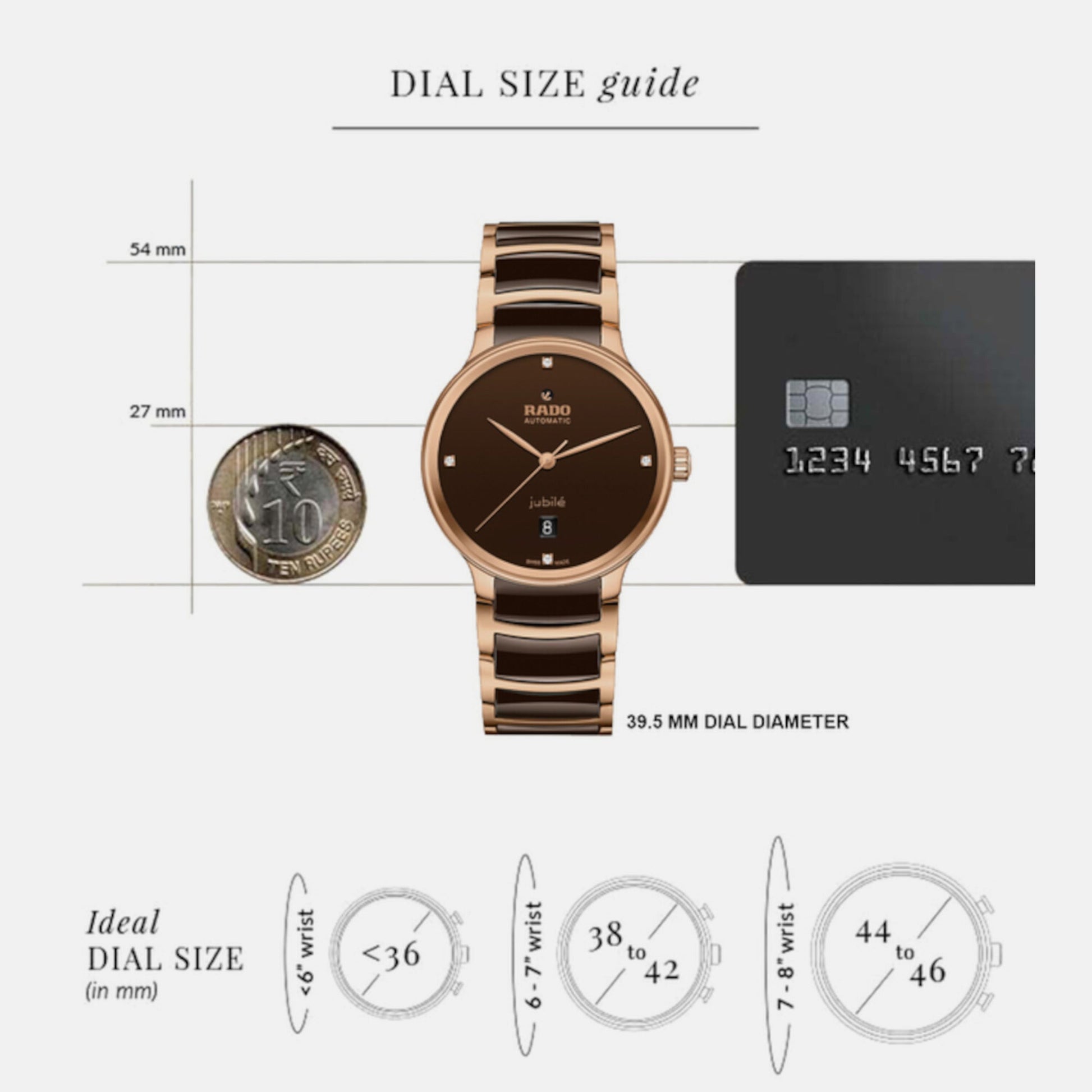 Centrix Unisex Automatic Brown Dial Analog Stainless Steel Watch R30017712
