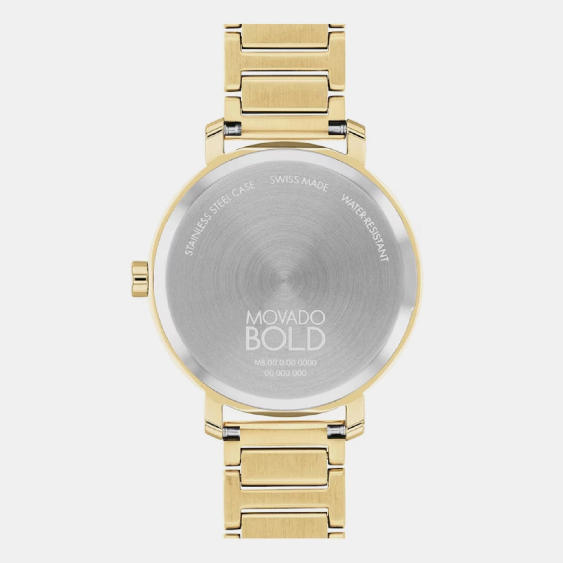 Bold Women Quartz Gold Dial Analog Stainless Steel Watch 3601106