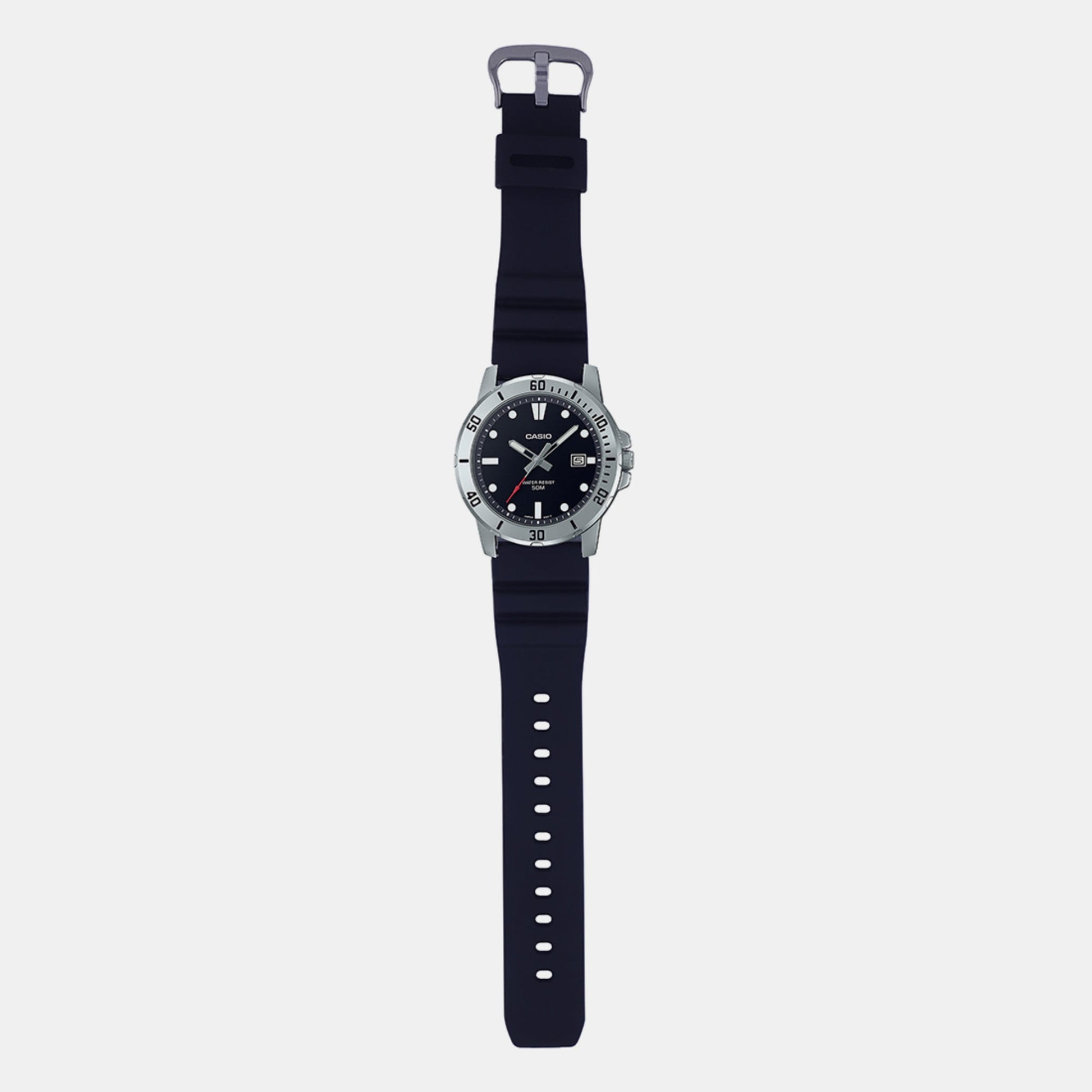Enticer Men Quartz Black Dial Analog Resin Watch A2139