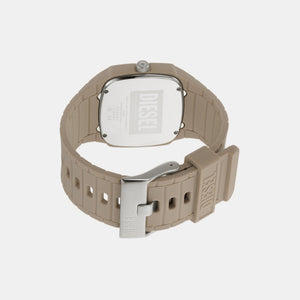 Cliffhanger 2.0 Men Quartz Beige Dial Analog Silicone Watch DZ2167