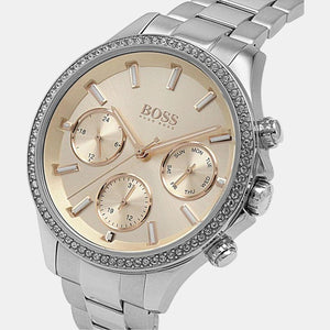 Hera Women Quartz Pink Dial Chronograph Stainless Steel Watch 1502565