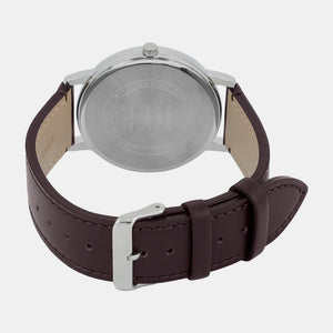 Enticer Men Quartz Blue Dial Analog Leather Watch A2131