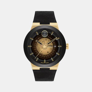 Bold Men Automatic Transparent Dial Analog Fabric Watch 3600927