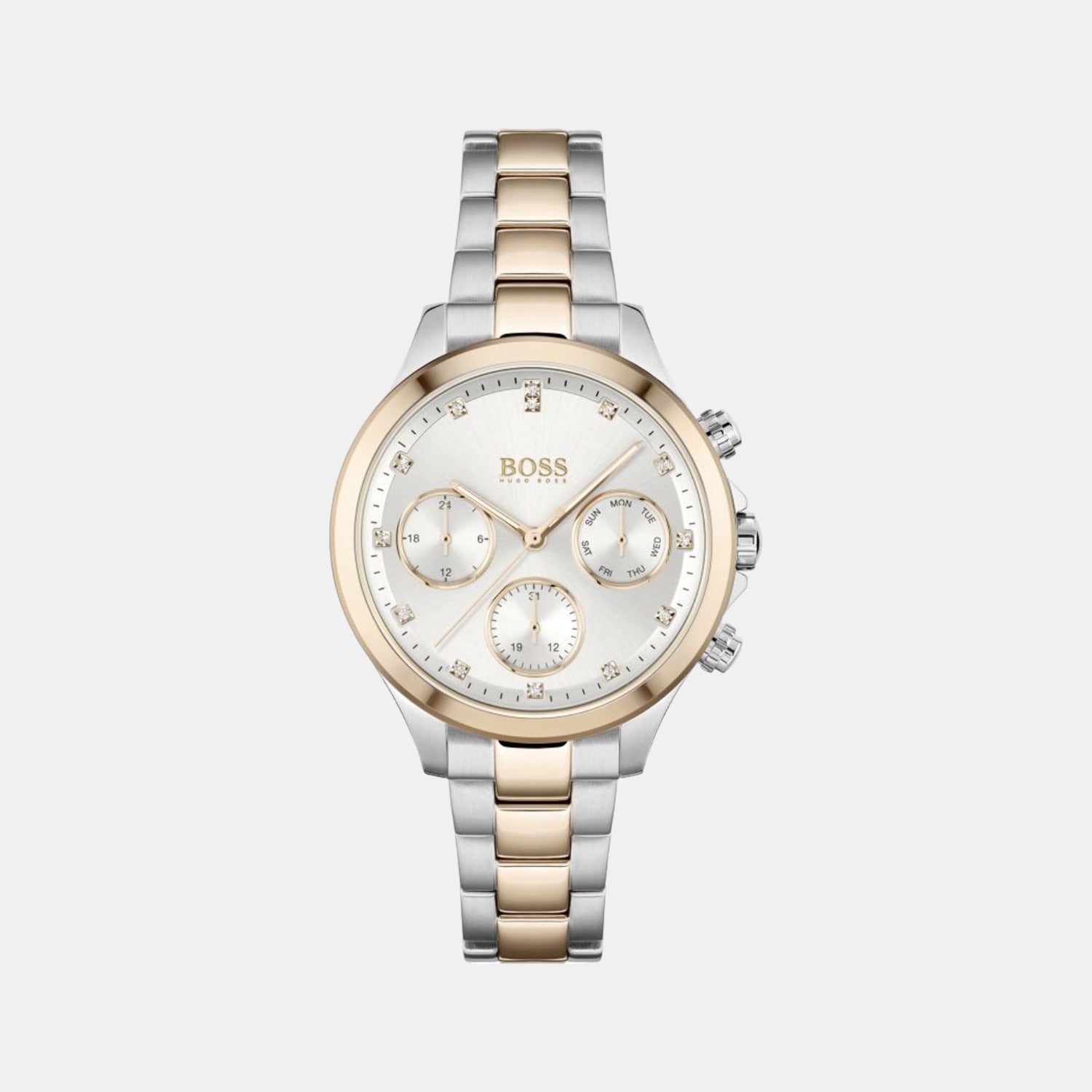 Hera Women Quartz Silver Dial Chronograph Stainless Steel Watch 1502564