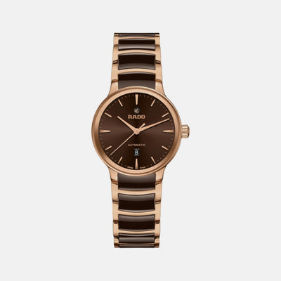 Centrix Unisex Automatic Brown Dial Analog Stainless Steel Watch R30018712