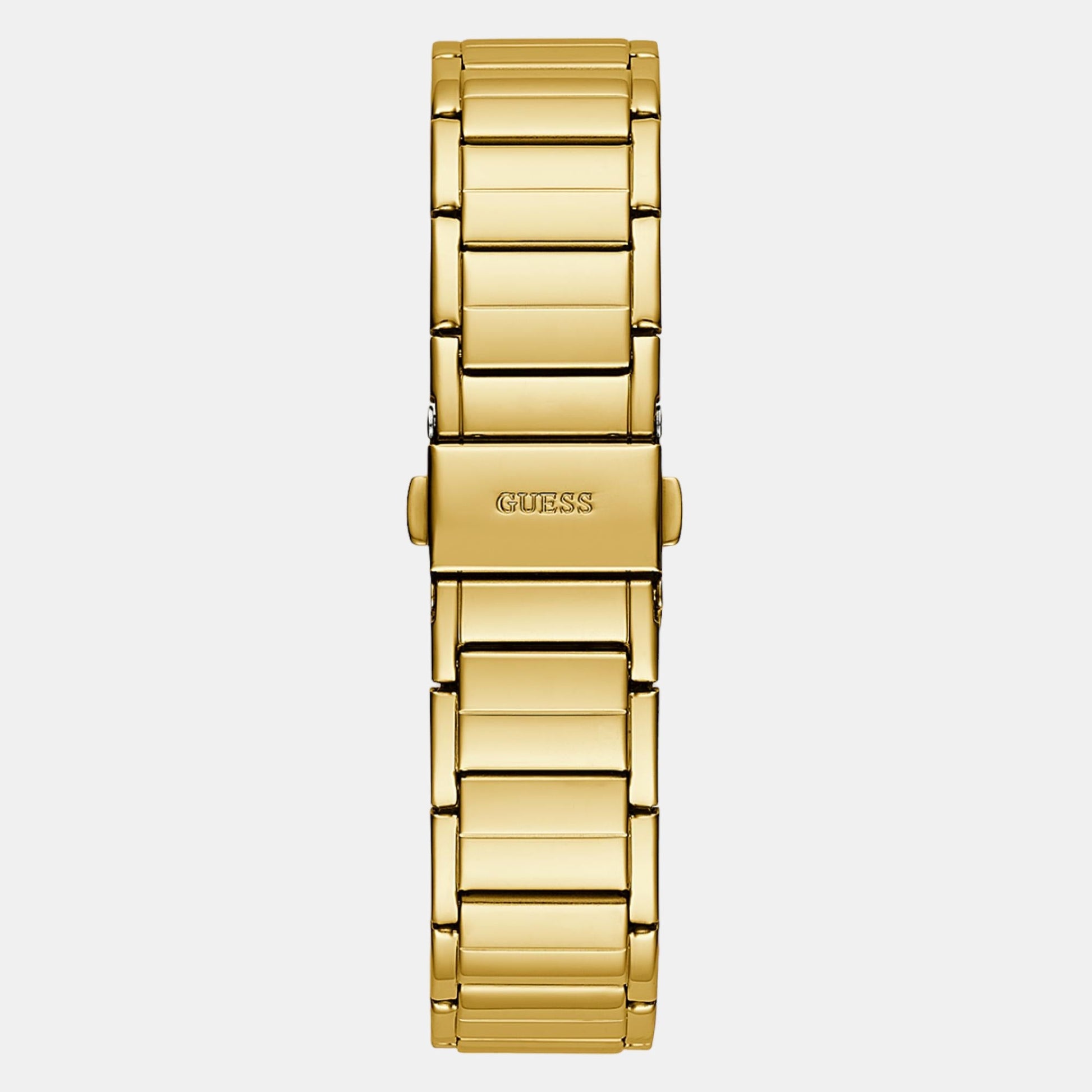 Fusion Women Quartz Gold Dial Chronograph Stainless Steel Watch GW0552L2