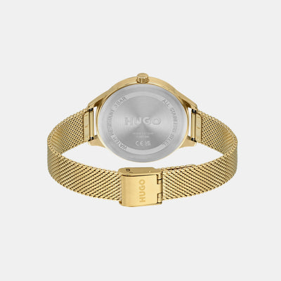 Flash Women Quartz Grey Dial Analog Mesh Watch 1540116