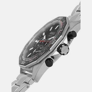 Energy Men Quartz Black Dial Chronograph Stainless Steel Watch 1513971