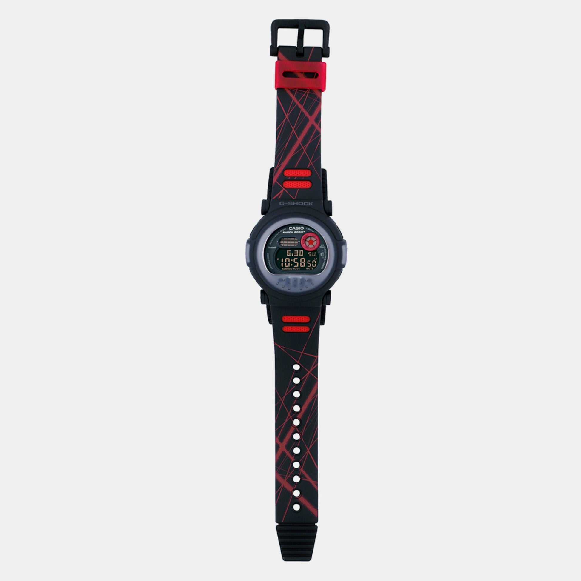 G-Shock Men Quartz Black Dial Digital Resin Watch G1342