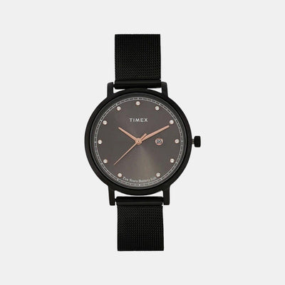 Empera Women Quartz Grey Dial Analog Stainless Steel Watch TWEL12905