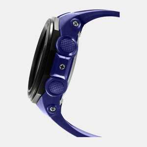Baby-G Women Quartz Blue Dial Analog-Digital Resin Watch BX061