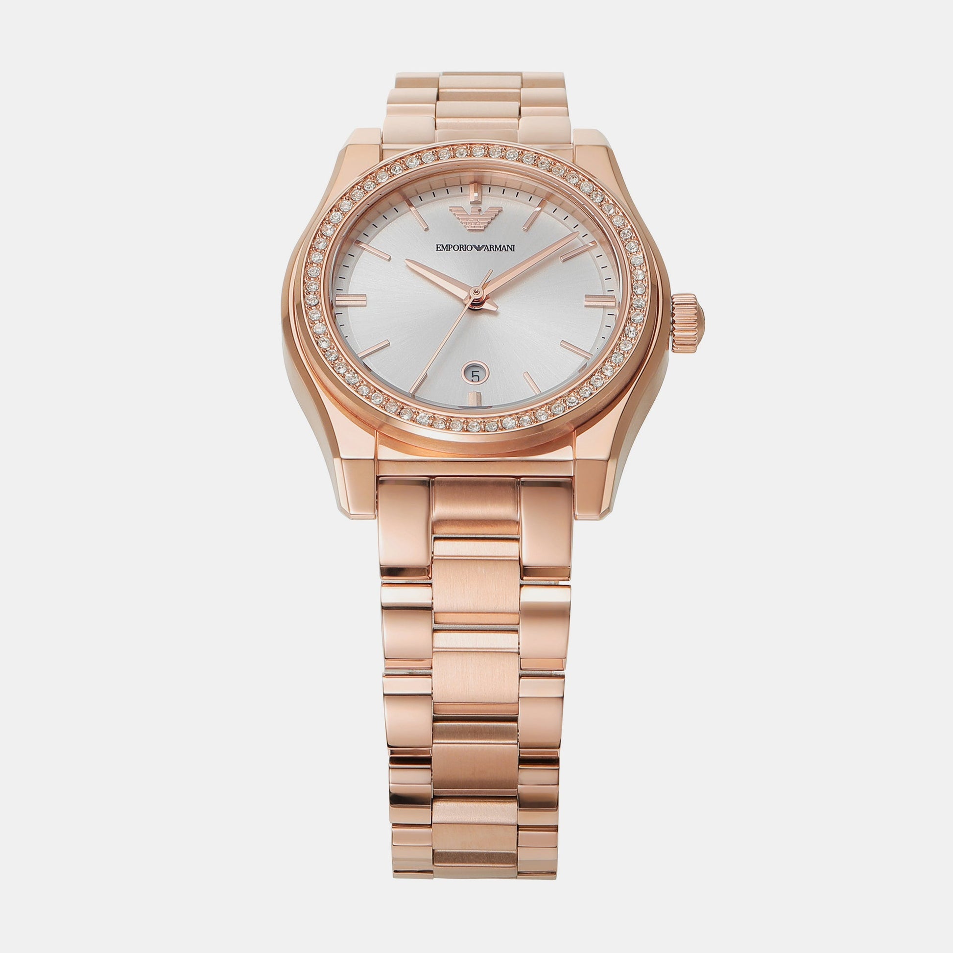 Federica Women Quartz Silver Dial Analog Stainless Steel Watch AR11558