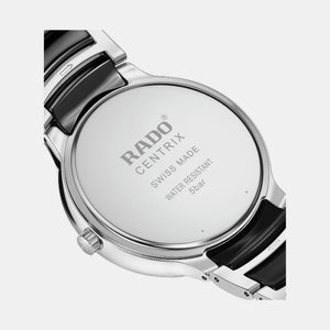 Centrix Unisex Quartz Black Dial Analog Ceramic Watch R30021712