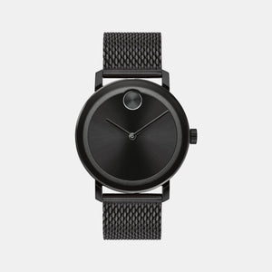Bold Evolution Men Quartz Black Dial Analog Stainless Steel Watch 3600792