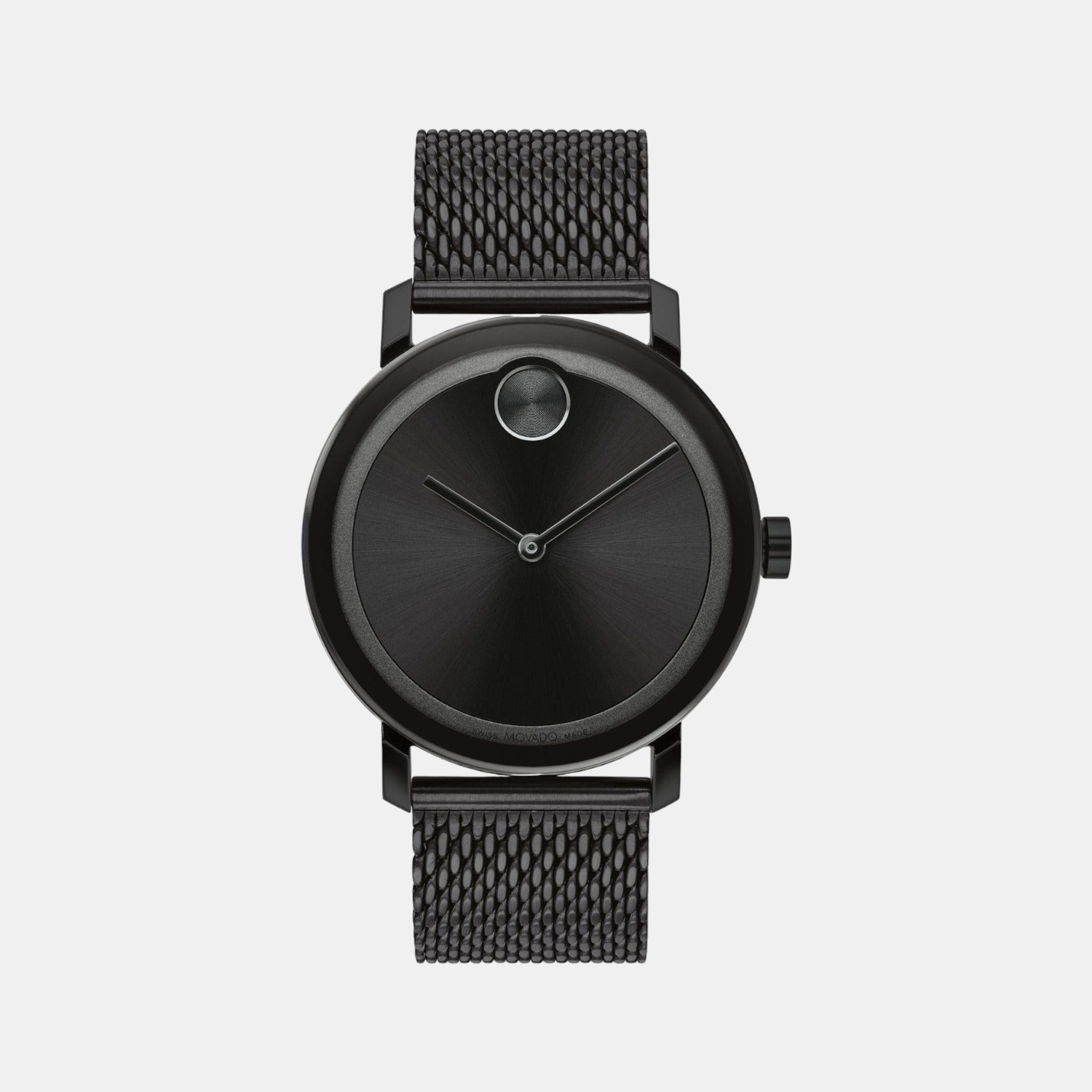 Bold Evolution Men Quartz Black Dial Analog Stainless Steel Watch 3600792