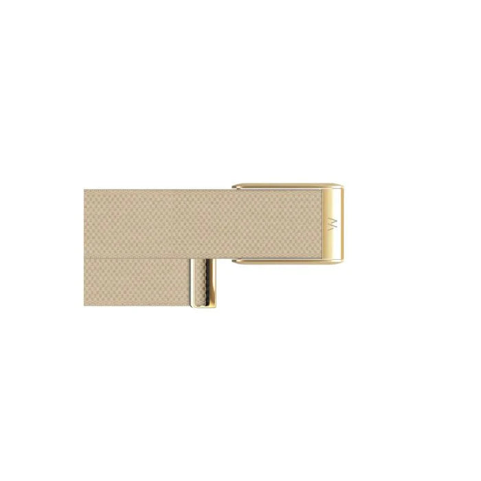 Whoop 5.0 Superknit Luxe Dune with Gold Band (12 Month Peak Subscription Included)