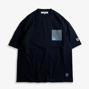 FDMTL | ORIGAMI TEE { NAVY