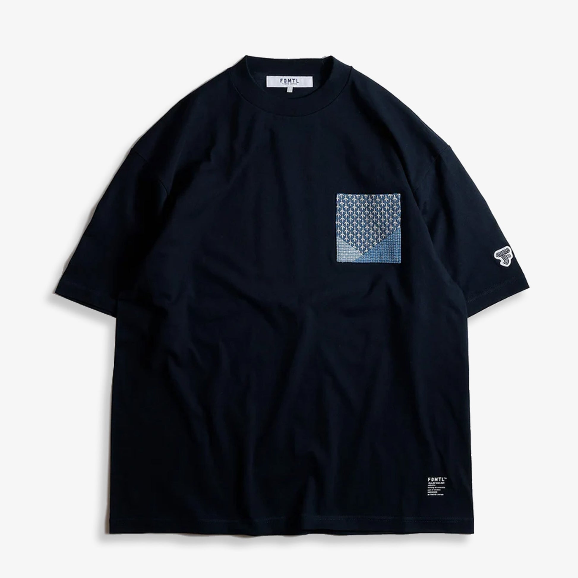 FDMTL | ORIGAMI TEE { NAVY