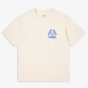 EDWIN | ENJOY EMC T-SHIRT { WHISPER WHITE
