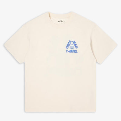 EDWIN | ENJOY EMC T-SHIRT { WHISPER WHITE