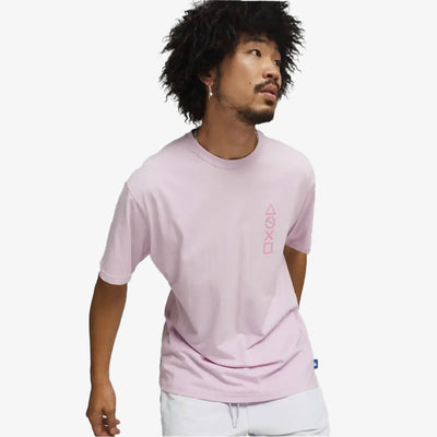 Puma | x PLAYSTATION TEE  { GRAPE MIST