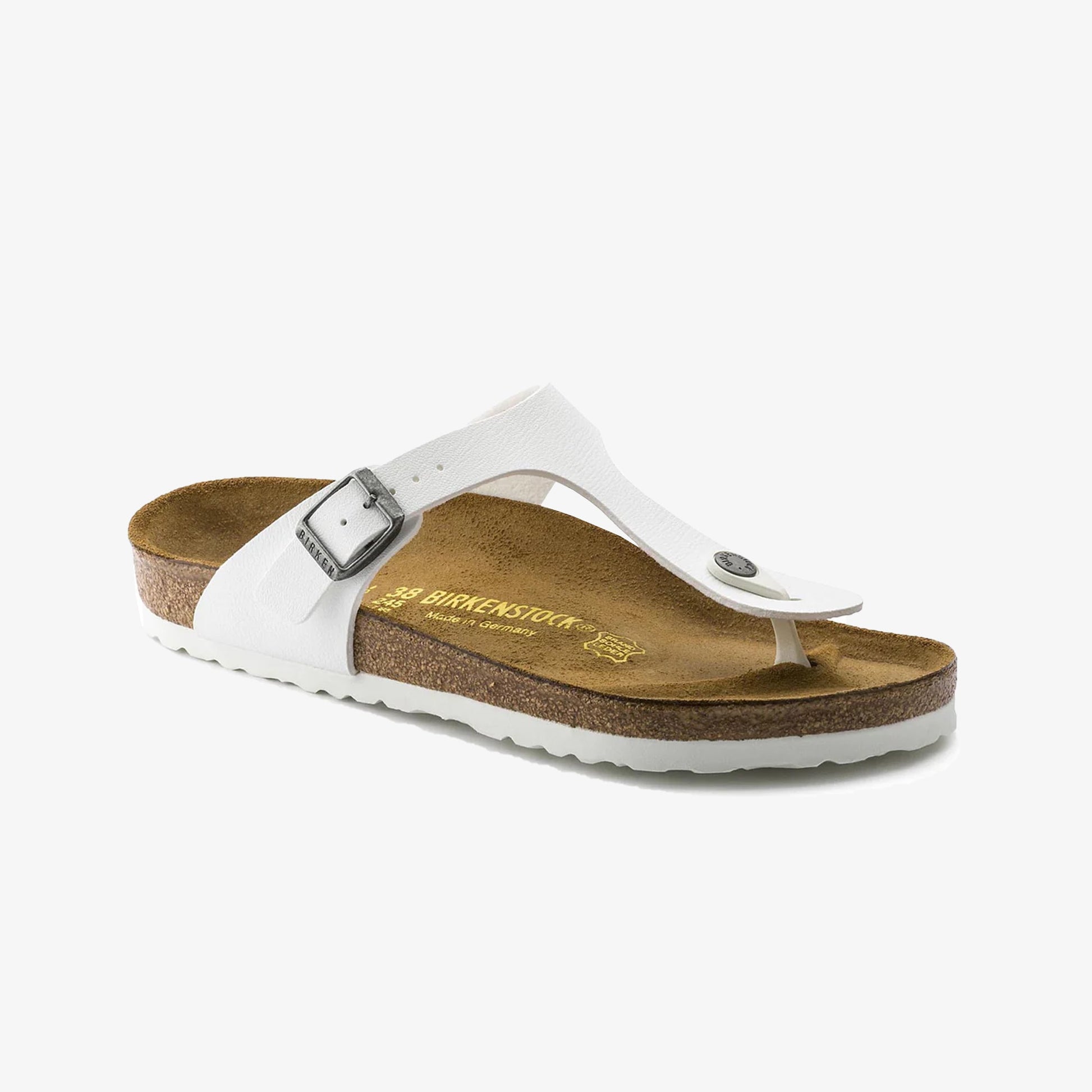 Birkenstock | GIZEH BIRKO-FLOR  { WHITE