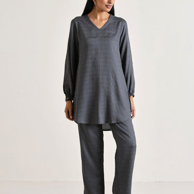 Grey Short Co-Ord Set | Relove