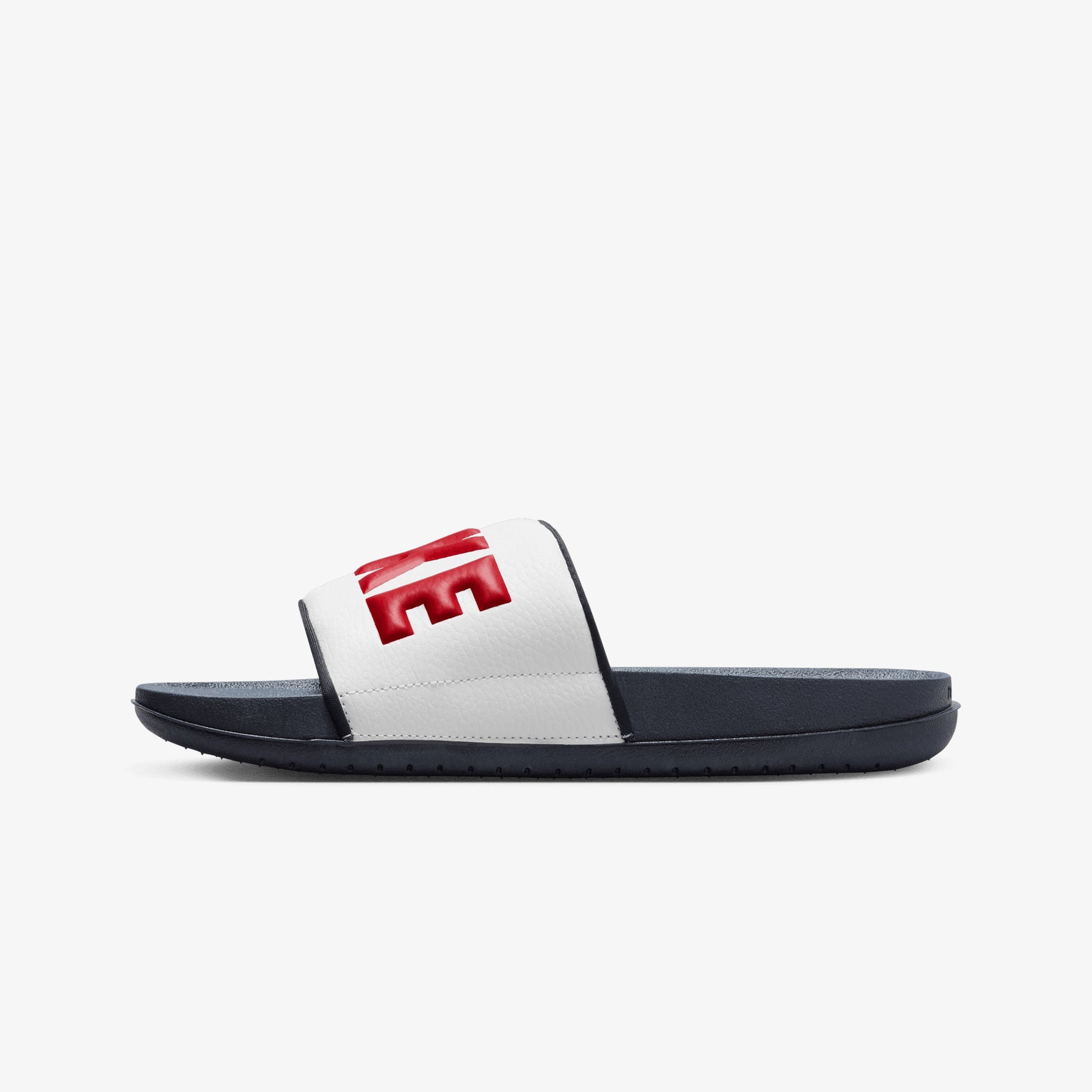 Nike | OFFCOURT  { WHITE/GYM RED-OBSIDIAN