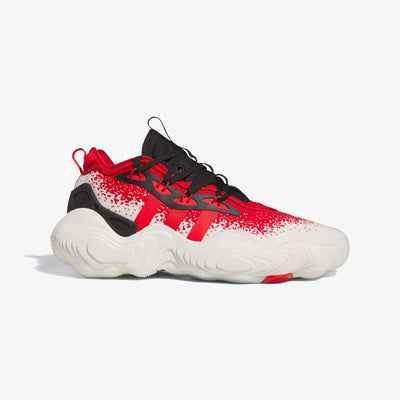 Adidas | TRAE YOUNG 3  { OFF WHITE/RED/CORE BLACK
