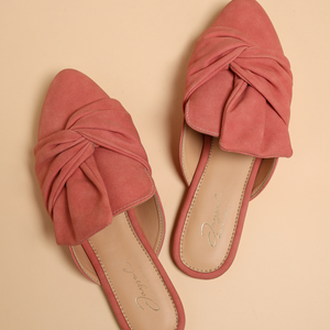 Winterberry Knoted Mules
