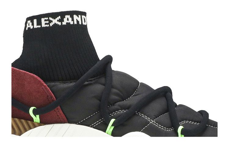 adidas AW Puff Trainer Alexander Wang Core Black Solar Green
