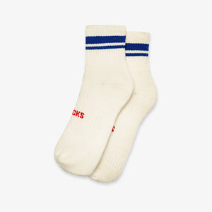Superkicks | CREW SOCKS  { WHITE