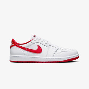 Jordan | AIR JORDAN 1 LOW OG  { WHITE/RED