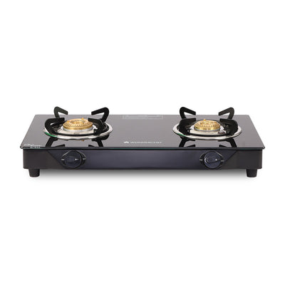 Glory 2 Burner Glass Cooktop, Stainless by blacktree