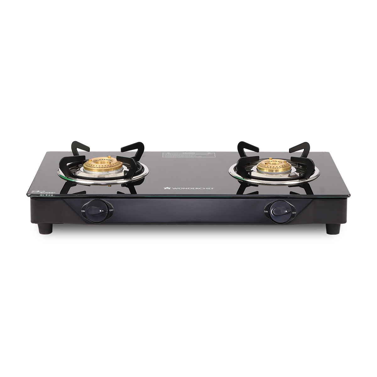 Glory 2 Burner Glass Cooktop, Stainless by blacktree