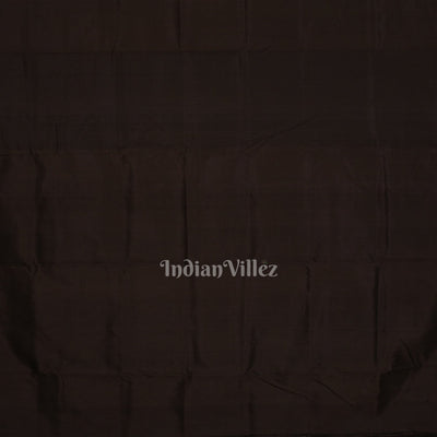 Black Jhoti Theme Contemporary Handloom Silk Saree