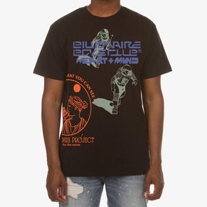 BILLIONAIRE BOYS CLUB | BB HUMAN SS TEE { BLACK