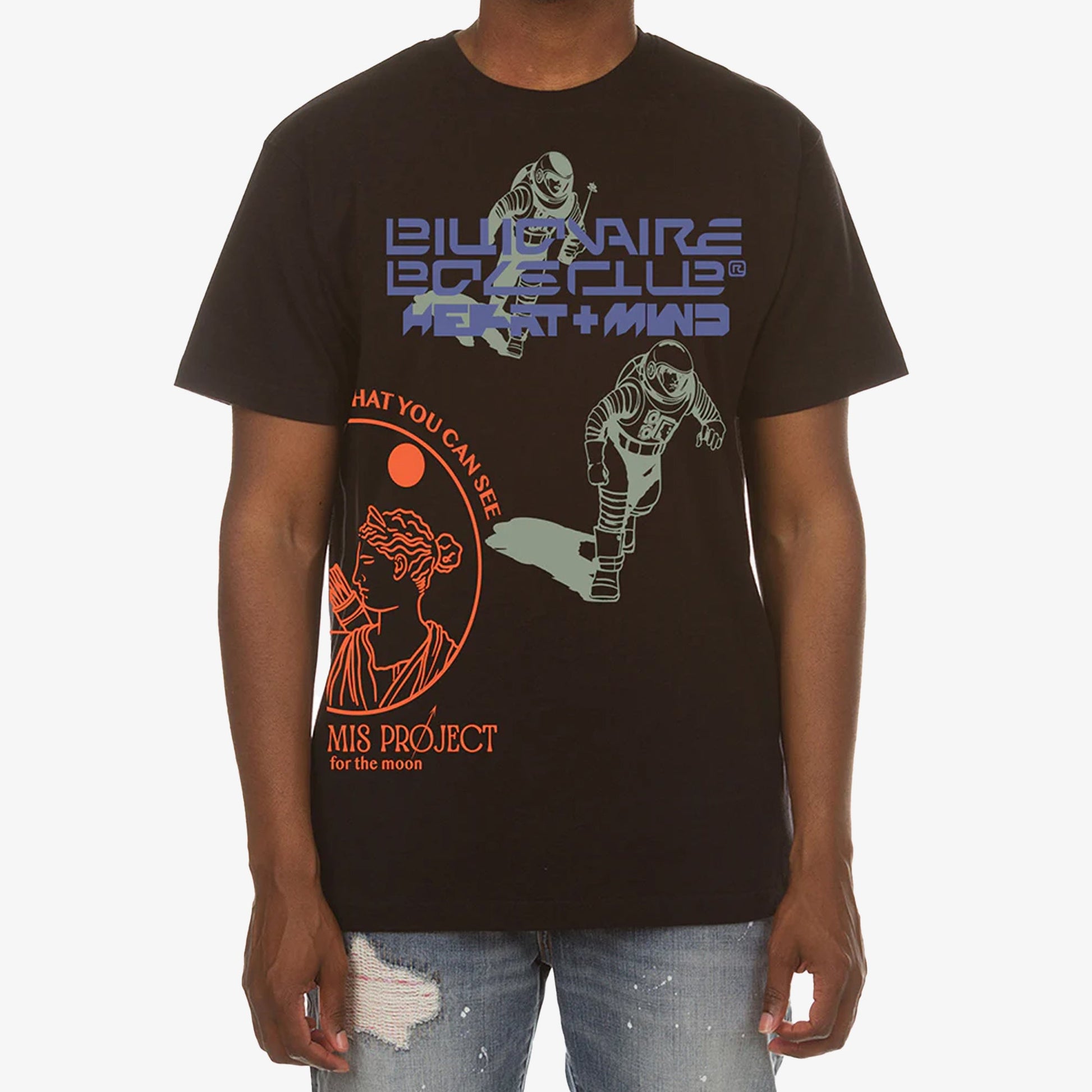 BILLIONAIRE BOYS CLUB | BB HUMAN SS TEE { BLACK