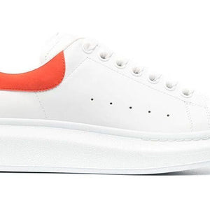 Alexander Mcqueen Oversized White Warm Orange