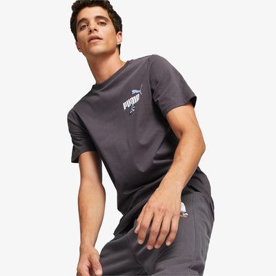 Puma | THE SMURFS TEE  { DARK COAL