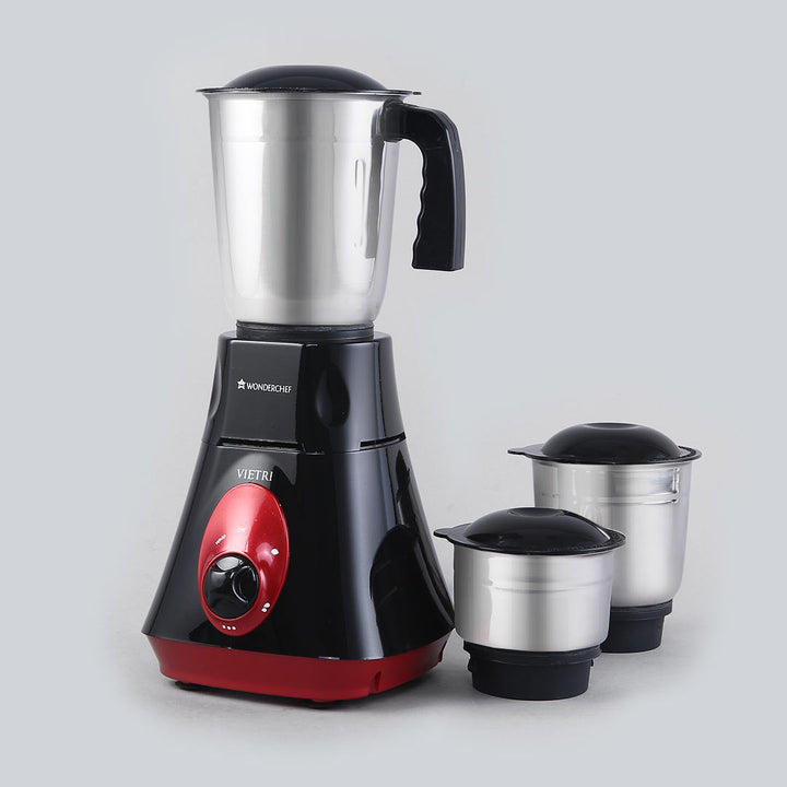 Vietri Mixer Grinder, 550W with 3 Anti-rust Stainless