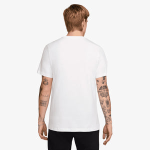 NIKE | AS M NSW TEE LBR SSNL CLUB { WHITE