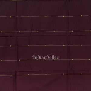 Coffee with Golden Phoda Kumbha Sambalpuri Silk Saree with Zari (Tissue)