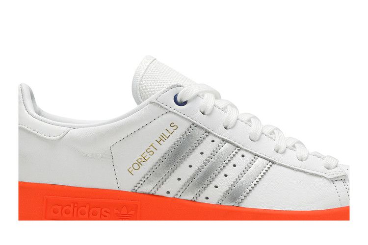adidas Forest Hills White Silver Orange