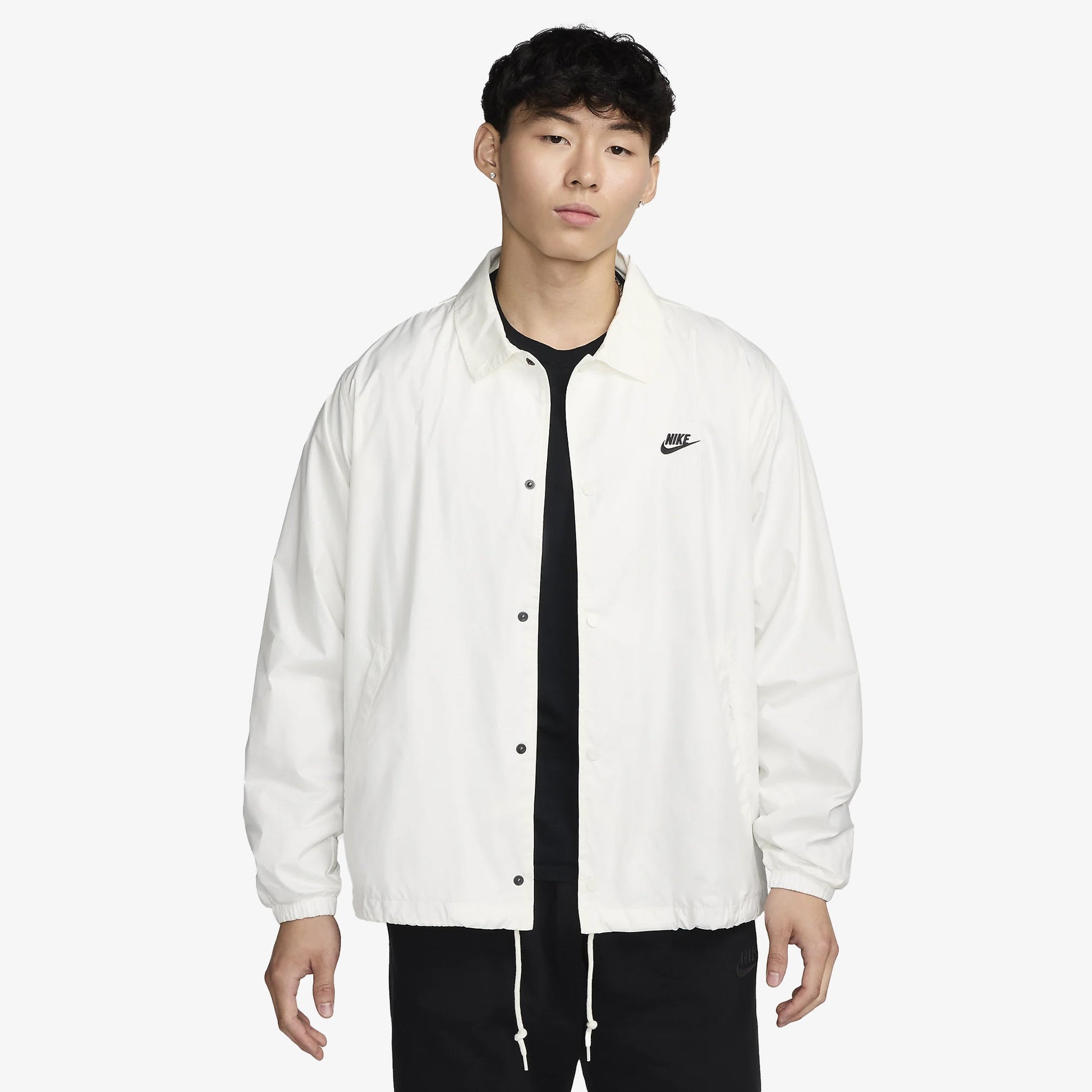 NIKE | CLUB COACHES ' JACKET { SAIL/BLACK